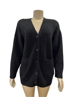 Primark Black V-Neck Button Front Women's Cardigan